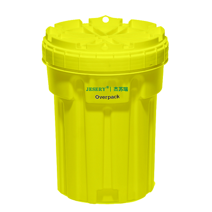 30Gallon rò rỉ khẩn cấp xôKIT30 Chất độc hại Seal Bucket Thùng thu gom chất độc hại 114L